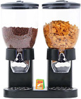 Doppio Dispenser per Cereali Cornflakes, Dispenser per Cereali, Cereali, Doppio