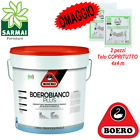 BOERO BIANCO PLUS pittura idropittura bianca traspirante antiumidità coprente