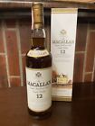 Macallan 12 Year Old Sherry Oak Single Malt Scotch Whisky 40% Vintage