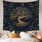 3D Starry Sky Tapestry Tree of Life Wall Hanging Bedroom Bedspread Backdrop Gift