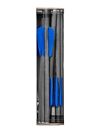 10 Dardi Ek Archery Carbonio 7.5" per Pistola_balestra Cobra R9 Adder (d-119a)