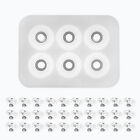 it Beads Mold Kit - Jewelry Mould for Cabochon Gemstone Pendant With 30 Metal Co