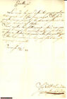 1833 TREVISO Giorgio MANOLESSO FERRO ringrazia MOROSINI