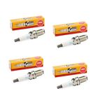 4 Candele NGK BKR6EKC Accensione FIAT Multipla 1.6 16V Natural Bluepower Bipower