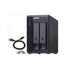 Expansion unit for NAS TOWER QNAP TR-002 x2HDD - USB 3.1 type-C hardware RAID ex