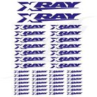 Sticker adesivi decal Xray blu