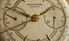 UNIVERSAL GENEVE Chronograph DIAL and Hands  – 33 mm - For Caliber 287 , etc