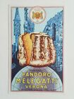 Pandoro Melegatti Verona Dolci Alimentari pubblicità Cartolina Pubblicitaria