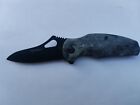 Coltello pieghevole militare tascabile caccia acciaio inox comodo C069g