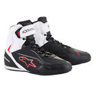 Alpinestars NC  Stivali da Motocicletta Uomo  Nero Bianco Rosso  44 EU