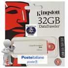 PENDRIVE MEMORIA PEN DRIVE CHIAVETTA USB KINGSTON G4 16GB 32GB USB 3.1
