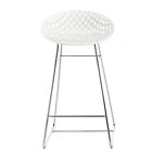 SMATRIX STOOL Kartell BIANCO/CROMO sgabello originale NUOVO