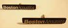 boston acoustic ,2 targhette originali per casse