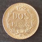 Moneda de Oro 2 Pesos 1945 México