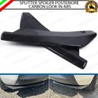 LAME SPOILER SOTTOPARAURTI SPLITTER POSTERIORE CARBON LOOK PER FIAT SEICENTO