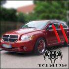 Set 4 Deflettori Aria Antiturbo Oscurati Dodge Caliber