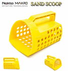 NOKTA MAKRO SAND SCOOP GIALLA,SETACCIO PALETTA PLASTICA FORATA PER SABBIA