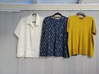 3 WOMENS TOPS SIZE UK 14