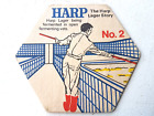 Vintage HARP - The Harp Lager Story No.2 ... Cat No 65 Beer mat / Coaster