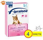 Fipralone Gatto - 1 / 2 / 4 / 6 / 8 / 12 pipette - Antiparassitario per Gatti