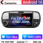 Per FIAT 500 2007-2015 7" Autoradio Stereo Android 10.0 GPS NAVI WIFI Bluetooth