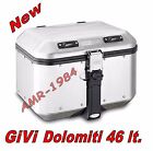 GIVI  TREKKER  DLM46 DOLOMITI GIVI ALLUMINIO MONOKEY  46 litri VALIGIA BAULE