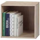 LIBRERIA CUBO IMPILABILE ROVERE NORDICO 35X29X35