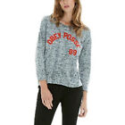 Felpa Donna Obey Posse Knit Wo s Charcoal