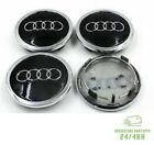 4 Tappi Coprimozzo per AUDI 69mm A3 A4 A5 A6 TT Q5 Q7 A8 Cerchi Lega Borchie