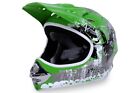 Casco Cross Bambina Ragazza Uomo Misura XS cm 49-50 Colore Verde VARIE Misure