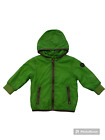 K-way sport neonato giacca a vento bimbi cappuccio verde gillet giubbino Italia