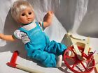 Dolls Bambola Puppe 1970 s SEBINO-Italy very nice CICCIOBELLO DRIN DRIN complete