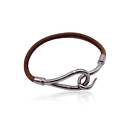 Hermes Bracciale in Pelle Col. Marrone Jumbo Hook