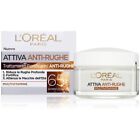 L OREAL PARIS CREMA ATTIVA ANTIRUGHE GIORNO E NOTTE PELLI MATURE + 65 50 ML