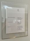 1980s IBM "Basic Beliefs" Embossed Poster Sign - Framed