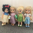 Disney Store Animators Dolls - Cinderella, Tinker bell Snow White, Rapenzel.