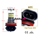 X2 H11 LAMPADE FENDINEBBIA POWER LED 3014 48W 6000K STOP FRECCIA SUPER WHITE **