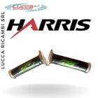 01687KZV Coppia Manopole Forate Harris Kawasaki Z Verde