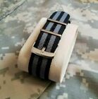 Cinturino nato 20 mm "James Bond" watch nylon strap correa buckle hebilla Omega