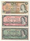 CANADA - 20/2/1 DOLLARI