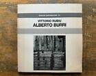 Catalogo d arte  Alberto Burri  di Vittorio Rubiu  Einaudi  1975