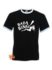 BADA BING Sopranos ringer T Shirt All Sizes