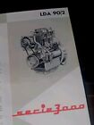 LOMBARDINI LDA 90/2 SERIE 3000 MOTOREN MOTORE 1963 MOTEUR BROCHURE 2 CILINDRI