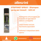 STOFFINET SPRAY 400ml Allegrini - SHAMPOO SPRAY pulizia ogni tipo di TESSUTI