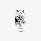 Pendenti bracciale collezione ciondolo Charm Gattino e Gomitolo meow