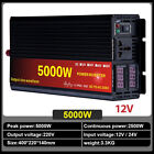 INVERTER 12V-24V 220V 5000W  continua 2500W  Onda Sinusoidale Pura Convertitore