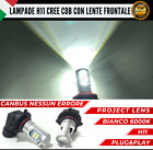 COPPIA LAMPADE H11 FIAT PUNTO EVO FENDINEBBIA LED CREE CANBUS 6000K 100%NO ERROR