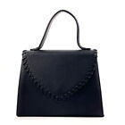 YVES SAINT LAURENT Handbag purse leather black Women