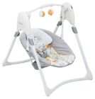 Graco Slim Space - Sdraietta Neonato Elettrica Max 9 Kg Altalena Neonati Linus