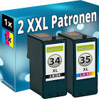 2x TINTE PATRONEN für LEXMARK 34+35 XL für X5250 X5470 X7170 X7350 X8350 SET